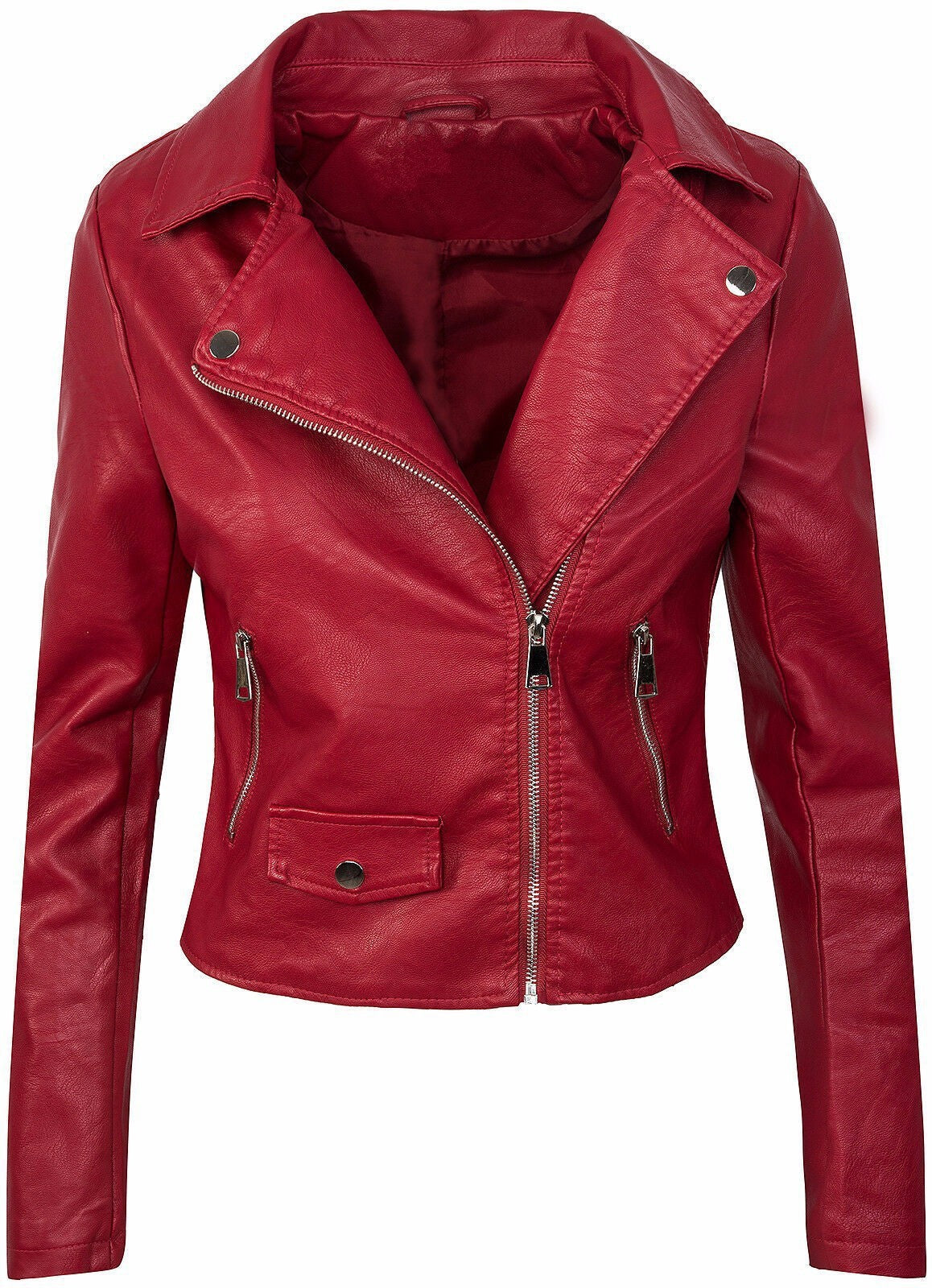 Cutie Faux Leather Jacket