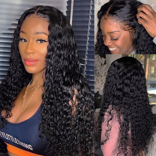 Water Wave Human Hair Wig